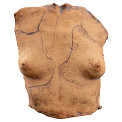 Louis Mendez Art Pottery Nude Torso Sculpture