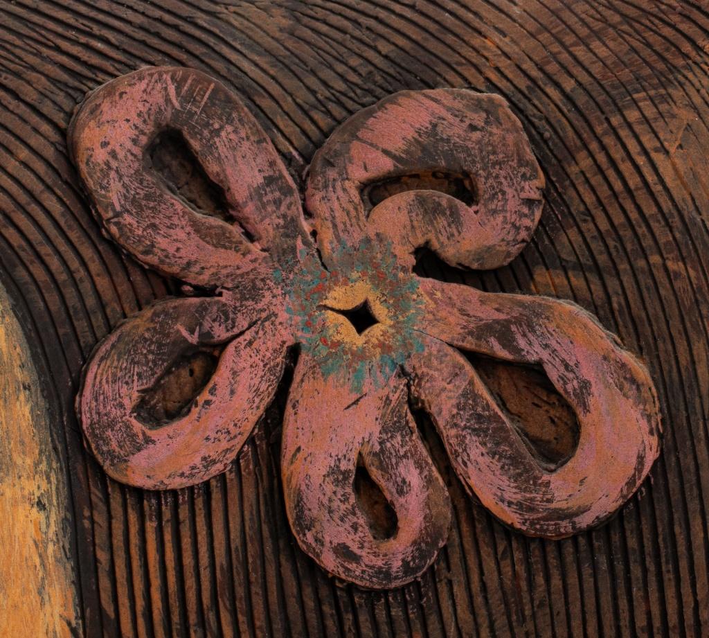 Louis Mendez (américain, 1929-2012) Paire de bustes stylisés en poterie d'art de Studio, signés 