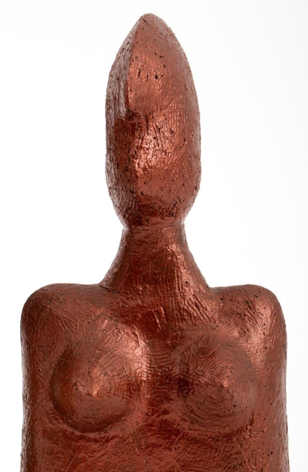 Americano Figure femminili in ceramica Louis Mendez, 2 in vendita