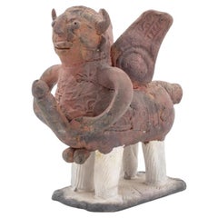 Louis Mendez Ceramic Nude Centaur Sculpture