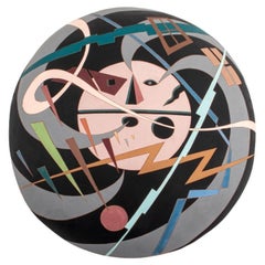 Masque en céramique "Cosmic Odyssey" de Louis Mendez