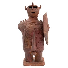 Keramik-Skulptur „WARI“ von Mendez