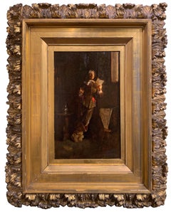 Monsieur lisant a la Lumière de la fenetre