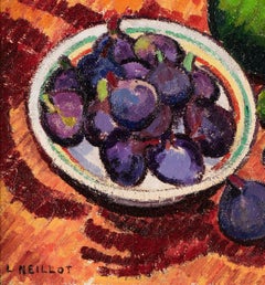 Still life with Avacodos and Figs