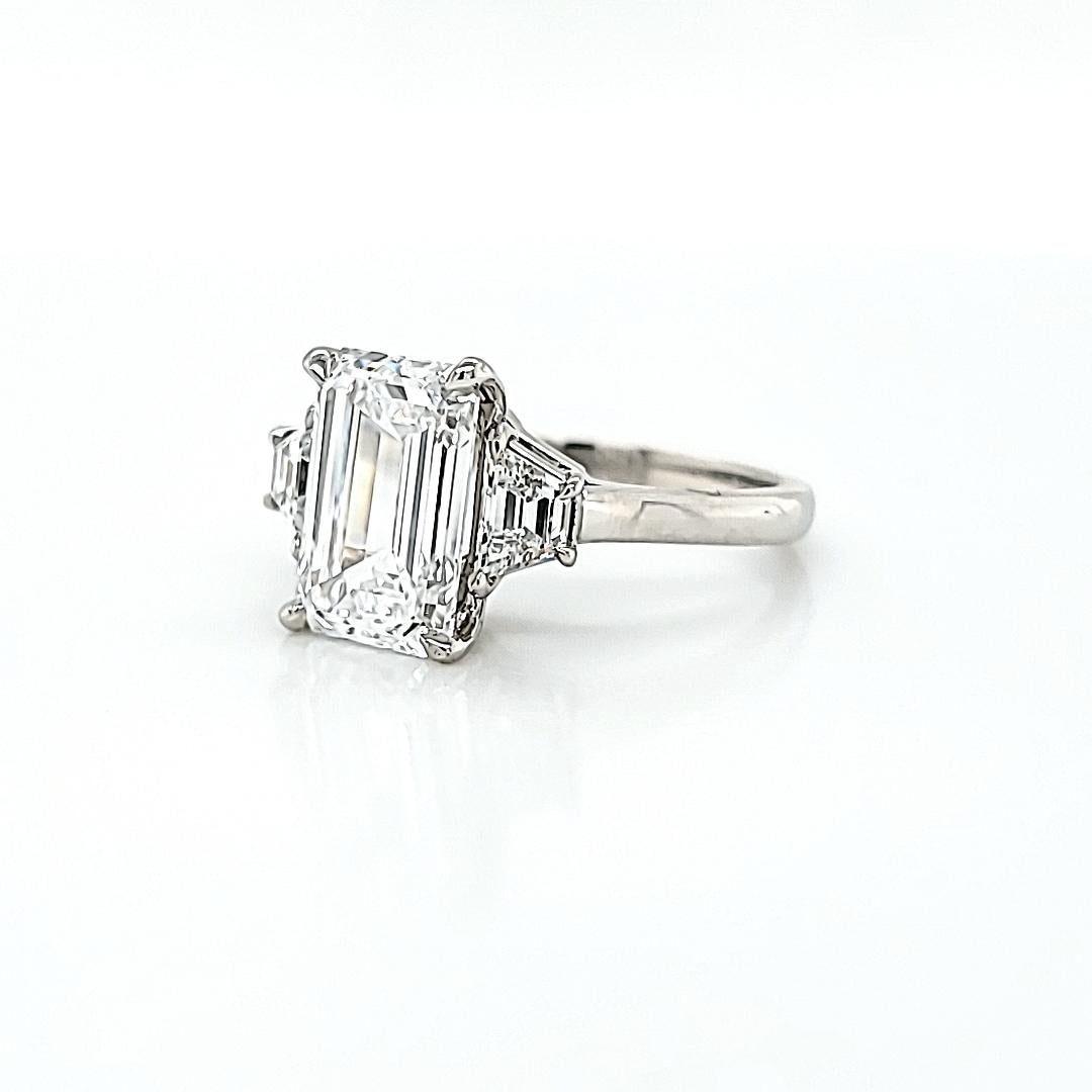 emerald cut diamond engagement rings 3 carat