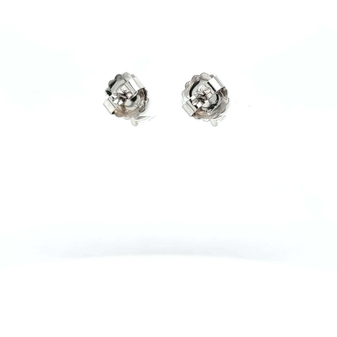 Louis Newman & Co GIA Certified 6.62 carats total Diamond Studs For Sale 1