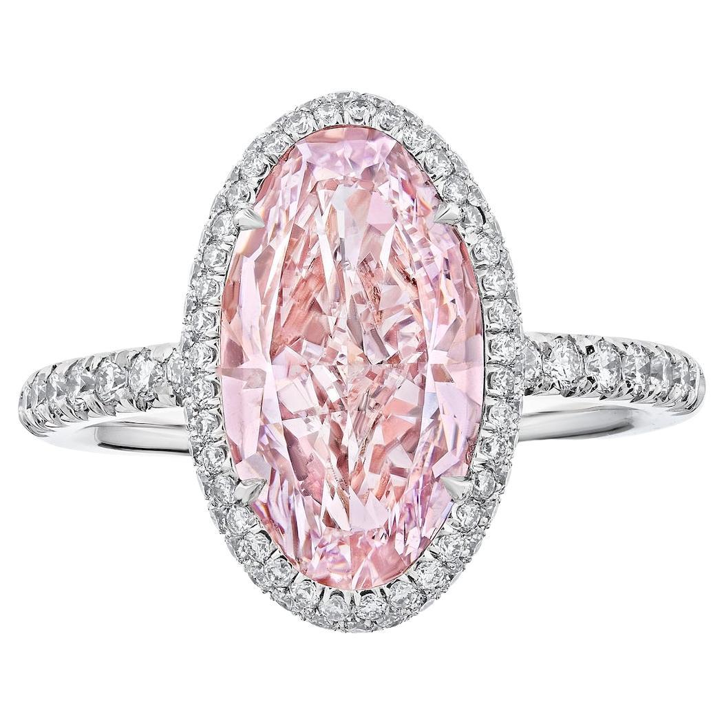 1 Carat/ 2 Carat/ 3 Carat Pink Cushion Cut Halo Engagement | Etsy | Halo engagement  ring cushion cut, Pink gemstones, Pink sapphire ring