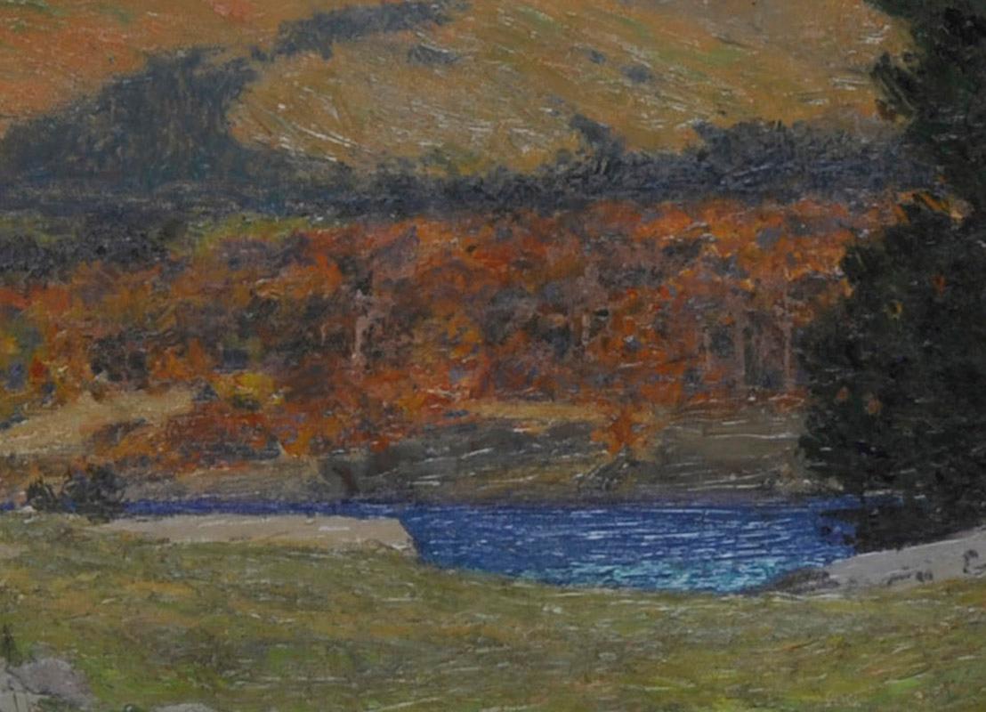 A Bit of New England - Painting by Louis Oscar Griffith