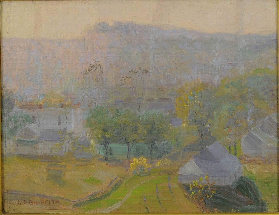 Nashville at Sunrise - Painting by Louis Oscar Griffith