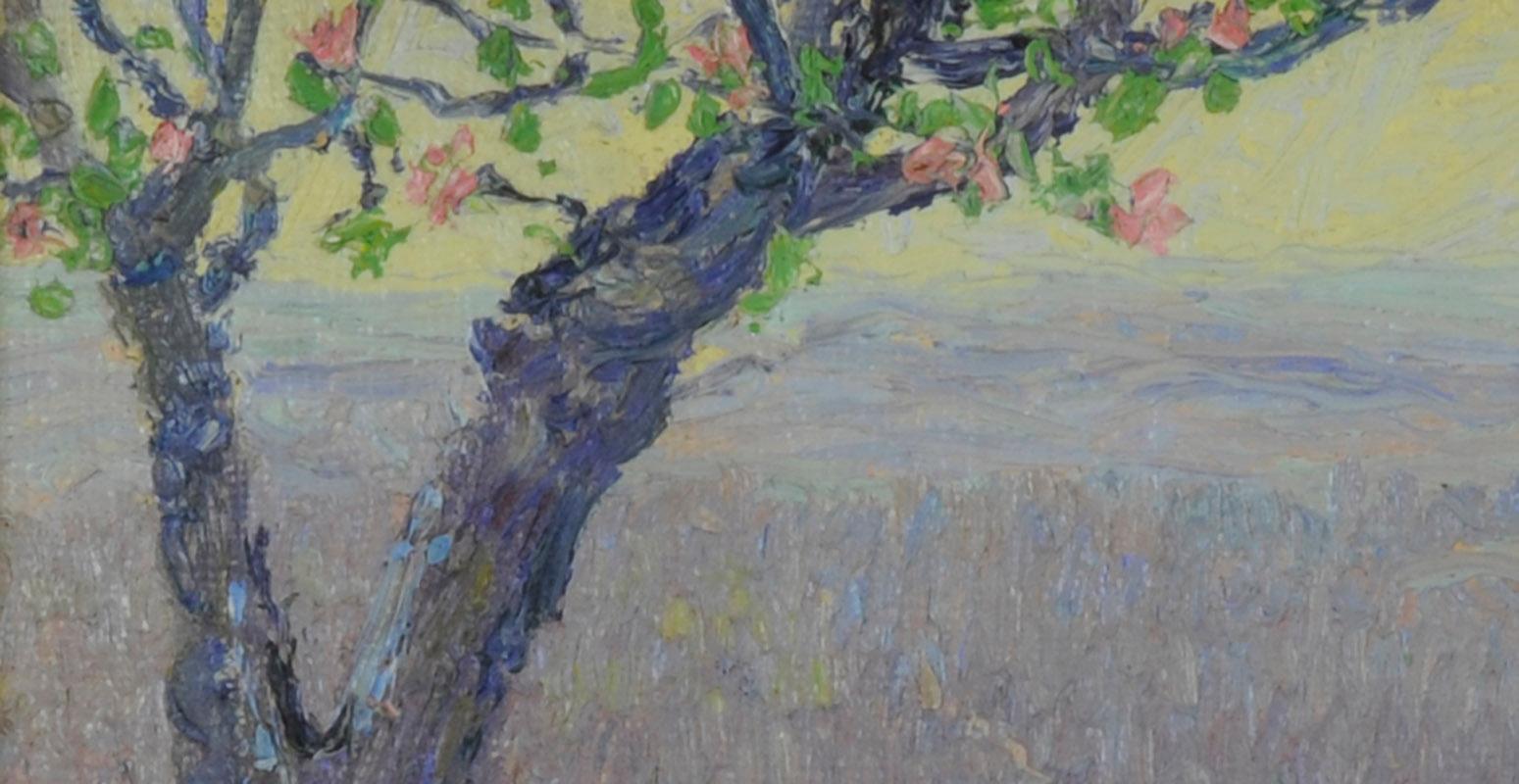 Primavera en el condado de Brown - Painting de Louis Oscar Griffith