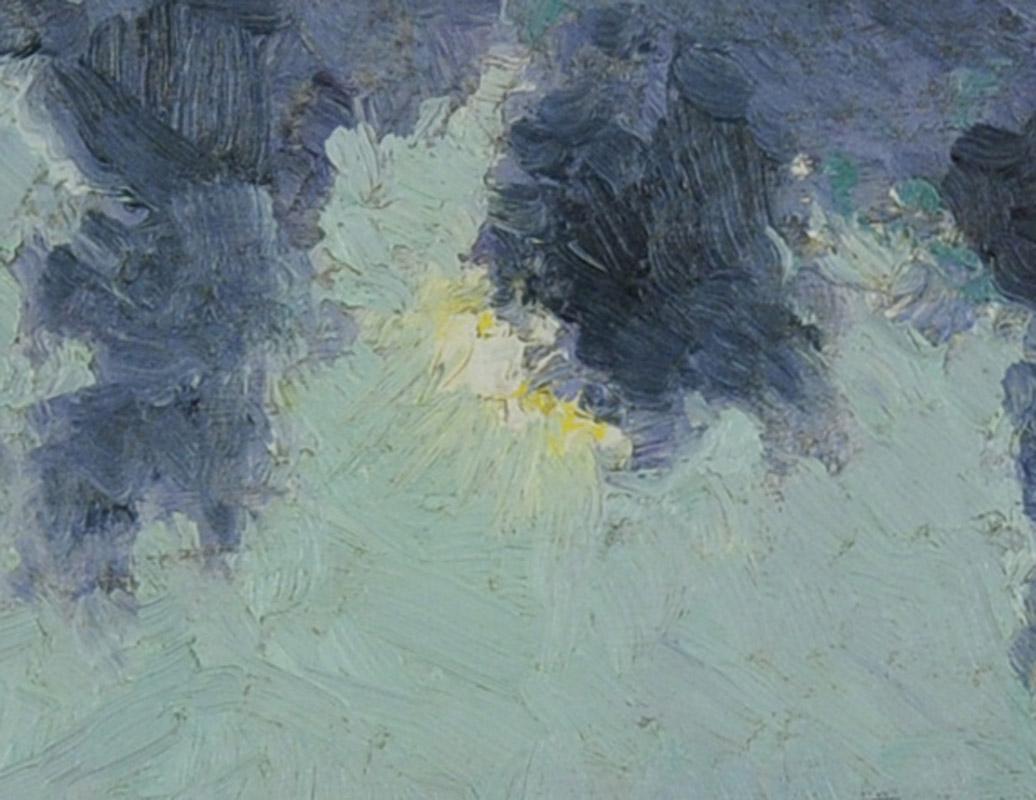 Tempeste (in mare) - Painting di Louis Oscar Griffith