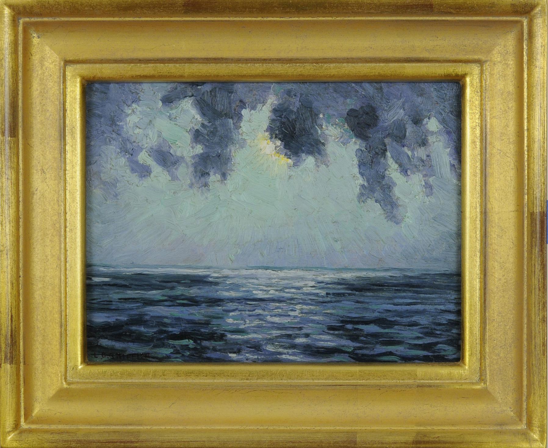 Louis Oscar Griffith Landscape Painting - Storms (At Sea)