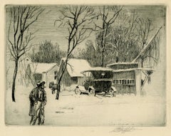 Antique Nashville in Winter