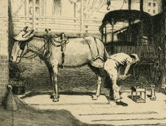 Untitled (Black smith in Charleston, South Carolina)