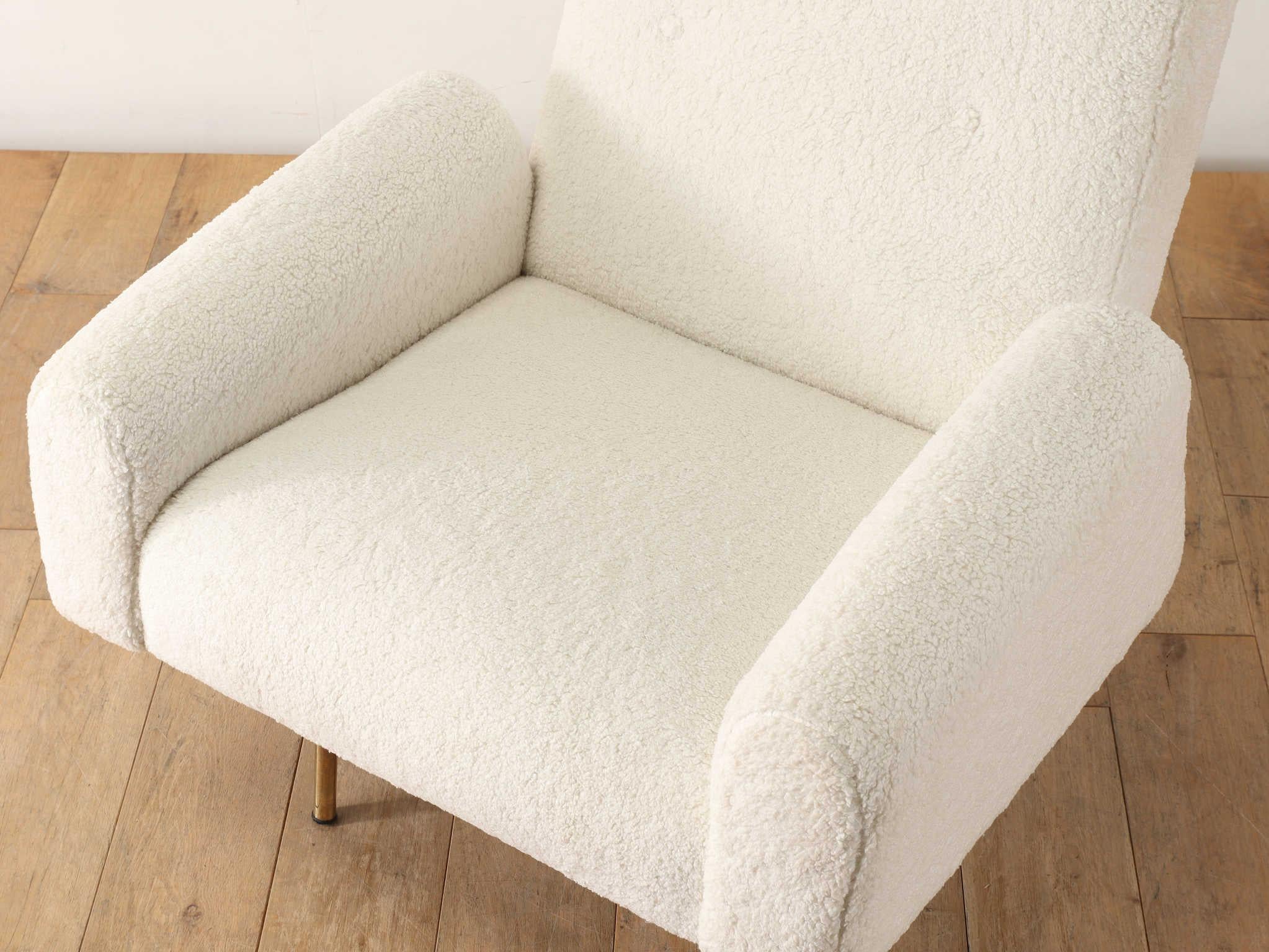 Louis Paolozzi Lounge Chairs, France 1960's For Sale 4