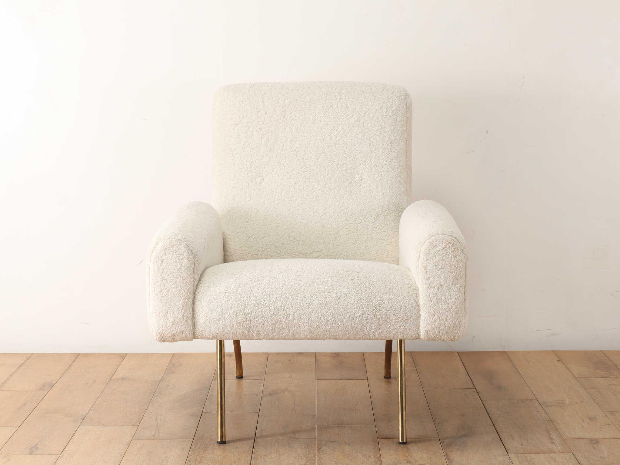 Louis Paolozzi Lounge Chairs, France 1960's For Sale 10