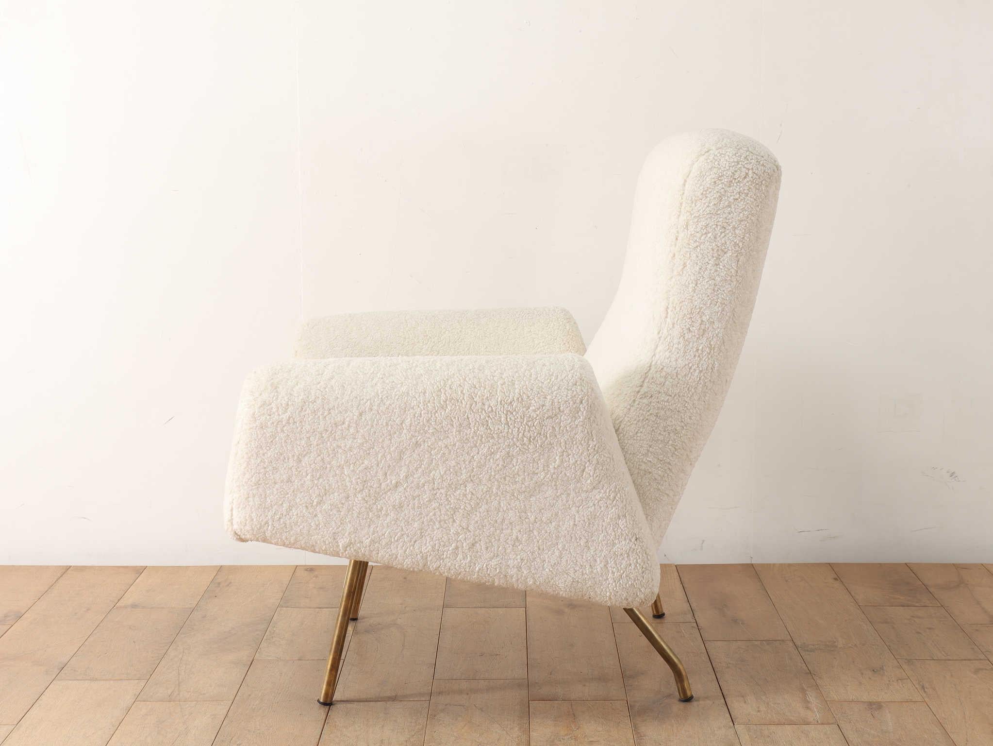 Louis Paolozzi Lounge Chairs, France 1960's For Sale 11