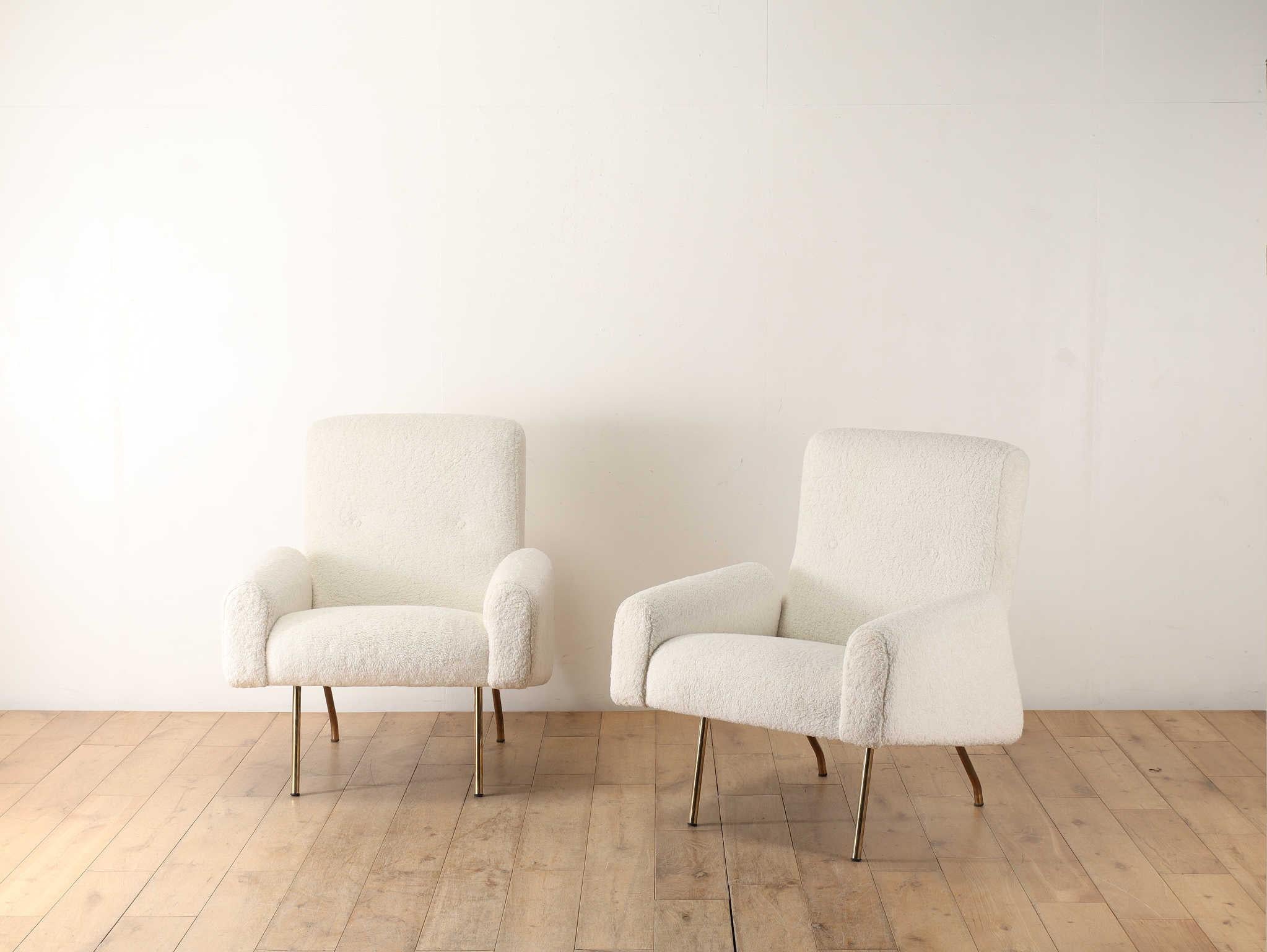Louis Paolozzi Lounge Chairs, France 1960's In Good Condition For Sale In Shibuya-ku, 13