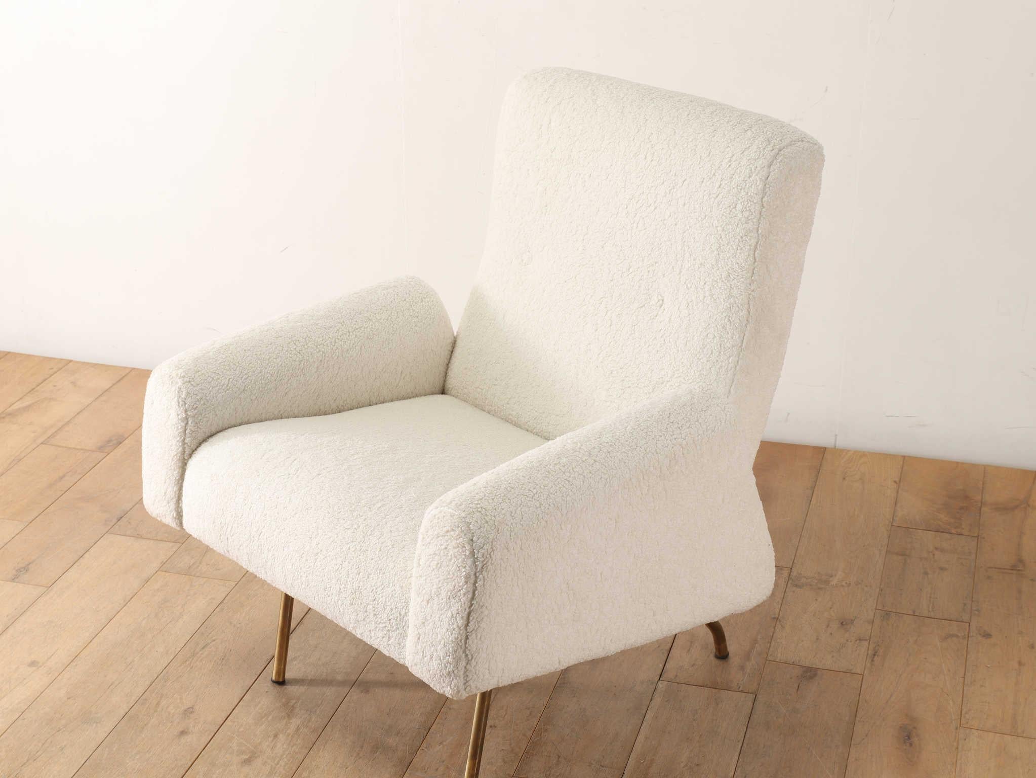 Louis Paolozzi Lounge Chairs, France 1960's For Sale 1