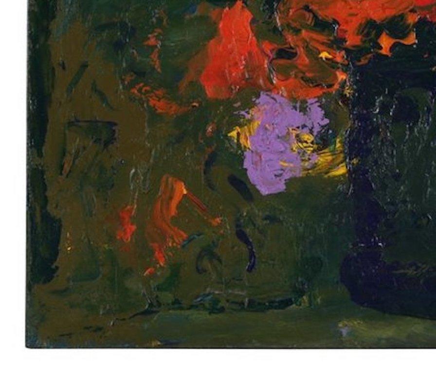 Louis Papp (New York, 1930-2012) was a New York artist and a member of the Arts Student League, a renowned Manhattan art school in the 1970s and 1980s. His use of color and texture is known for provoking emotion and energy.

This abstract