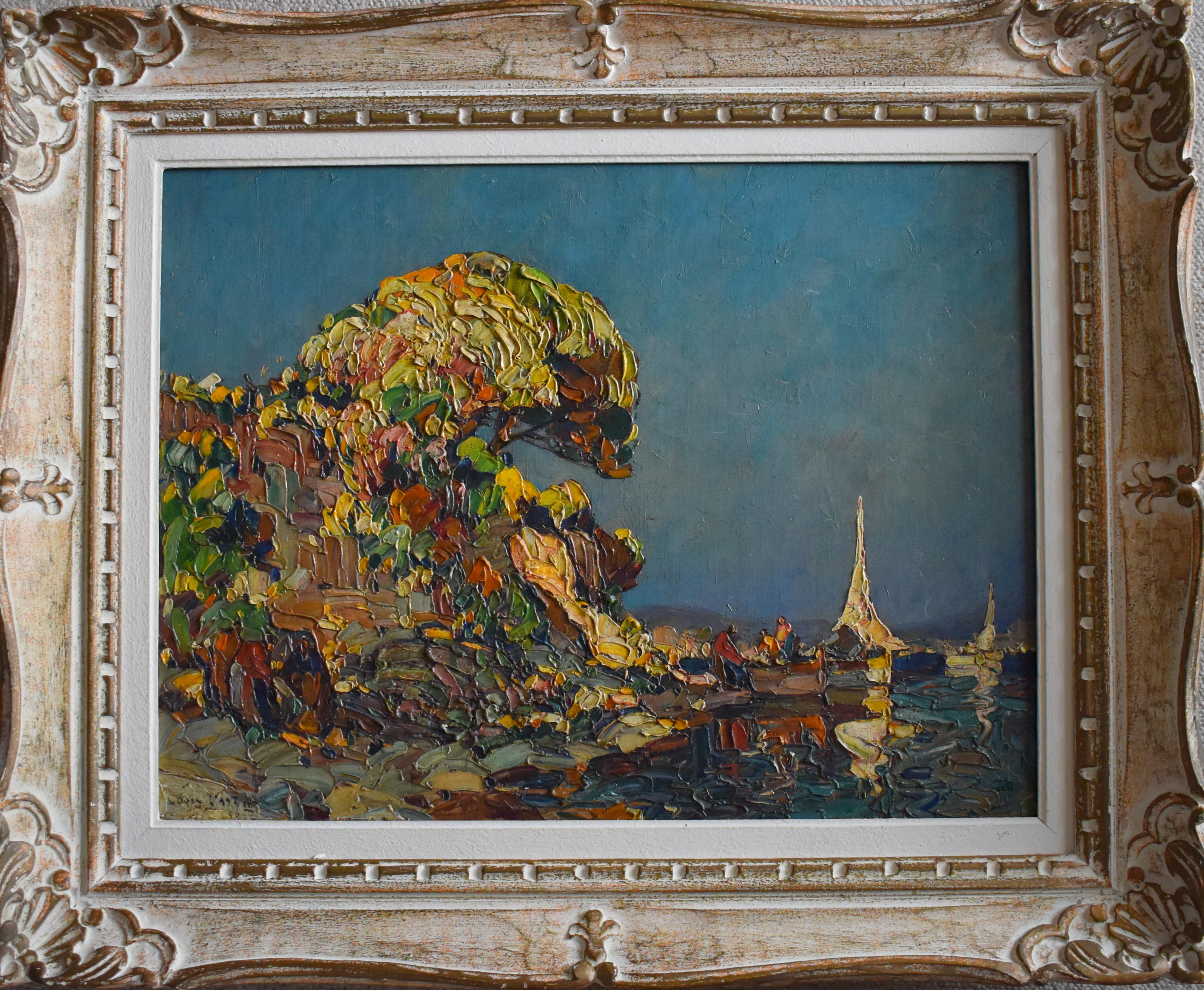 Louis PASTOUR (1876-1948) French Post Impressionist 1928 Art Deco Period
