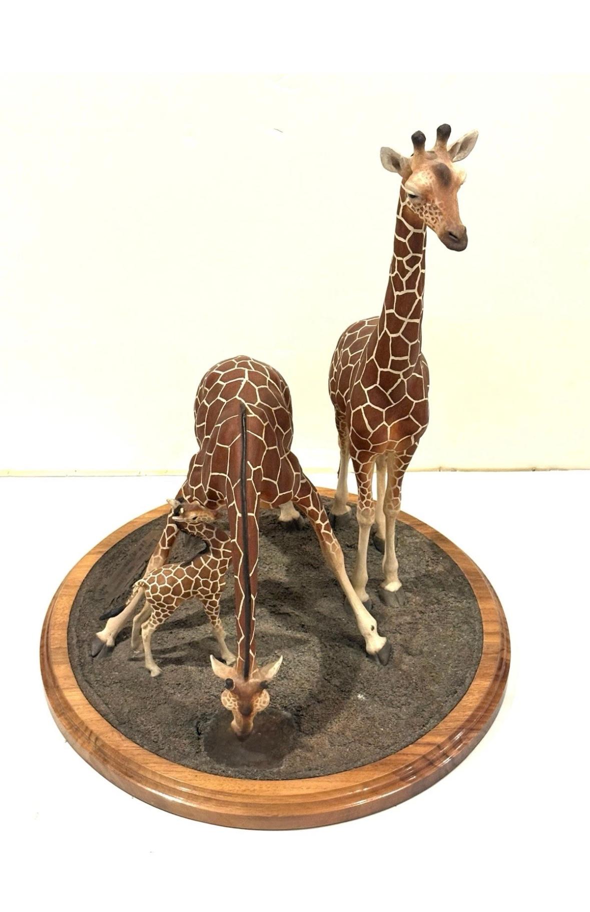 Louis Paul Jonas Figurative Sculpture - “Giraffe”