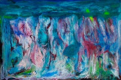 Peinture - paysage d'art contemporain de pêche Louis-Paul Ordonneau 