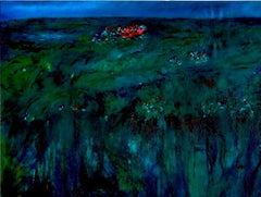 Watch out for the fish Louis-Paul Ordonneau Contemporary painting art landscape