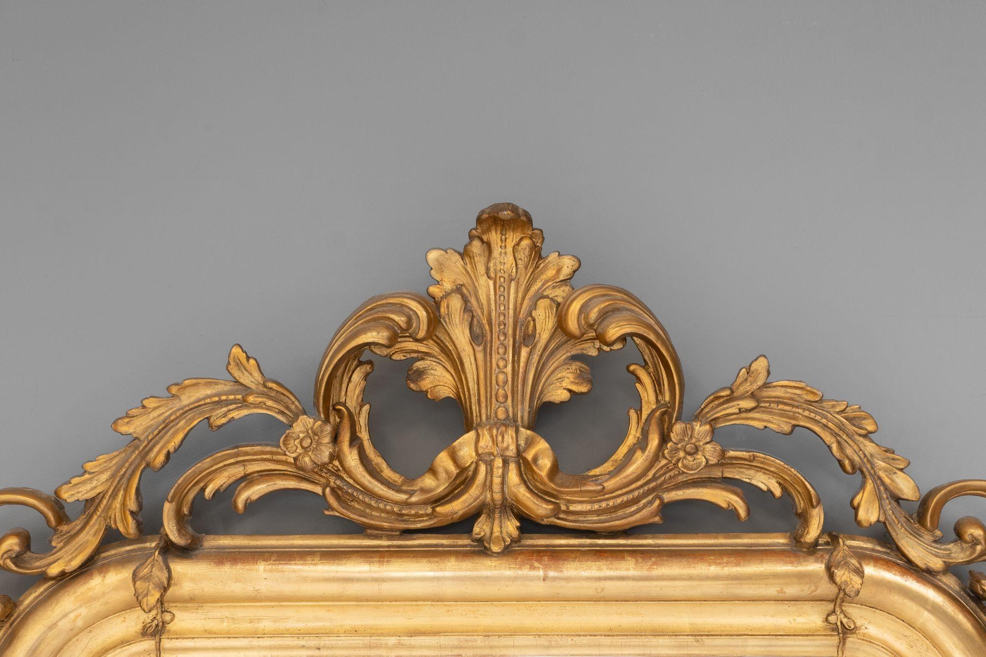 Louis Philipe Mirror In Good Condition For Sale In London, England
