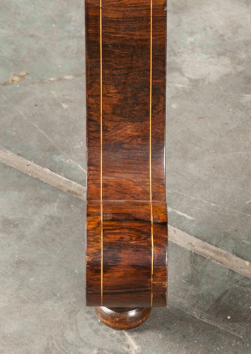 Louis Philipe Mahogany Veneered Centertable or Writing Table, France circa 1850 8