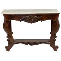Louis Philipp Style Console Table, Naples, Italy, Mid-19th Century