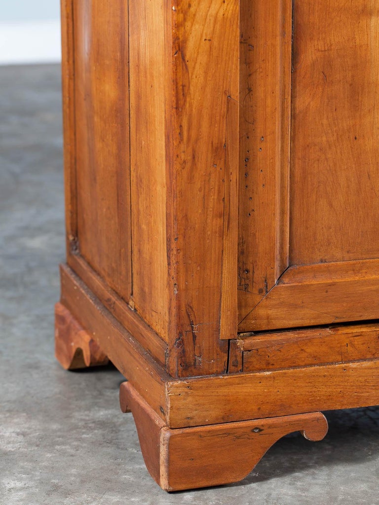 Louis Philippe Antique French Cherrywood Buffet Enfilade, Credenza