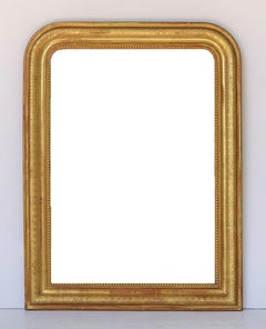 Louis Philippe Arch Top Gilt Mirror (H 39 3/8 x W 30)