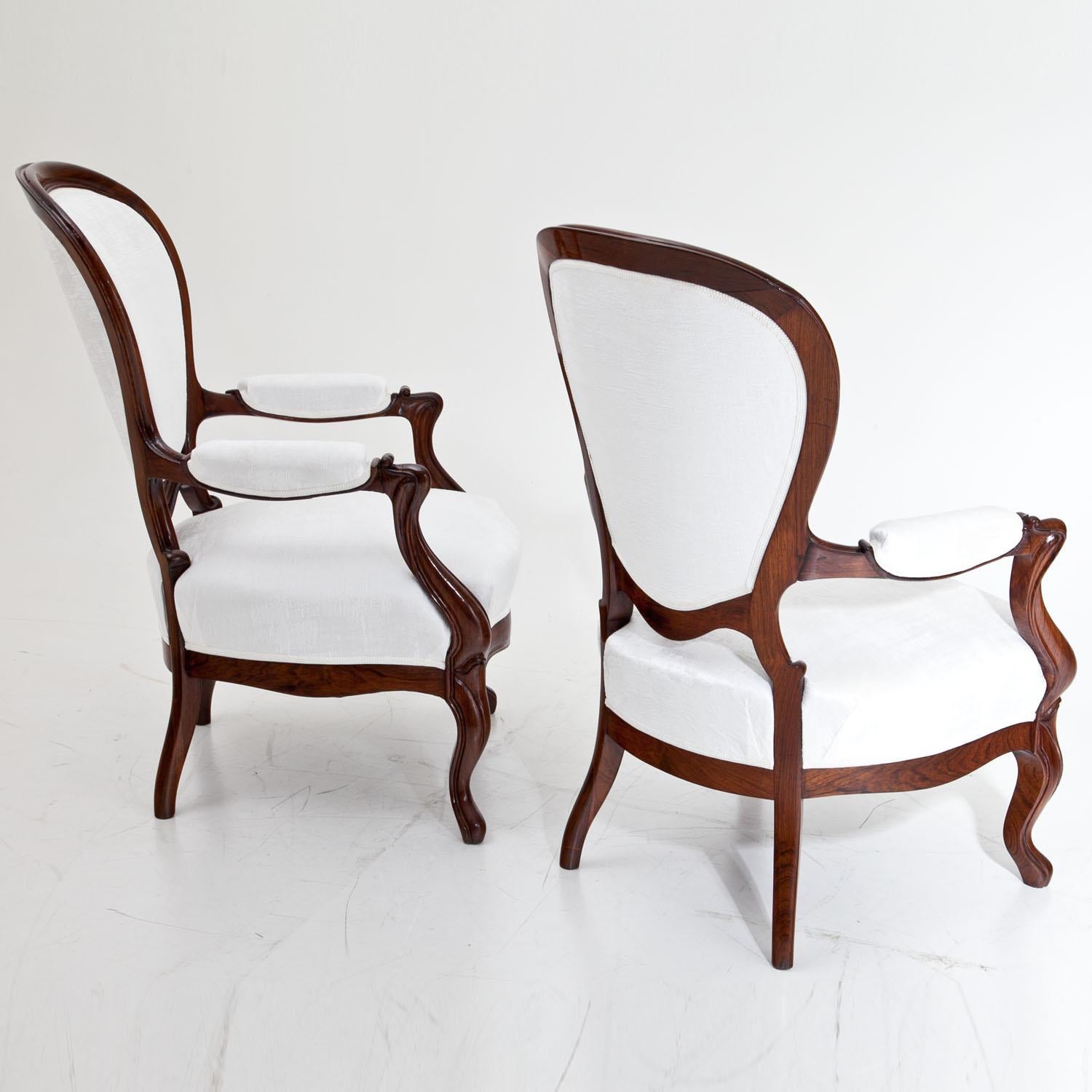 Louis Philippe Armchairs, 19th Century 1