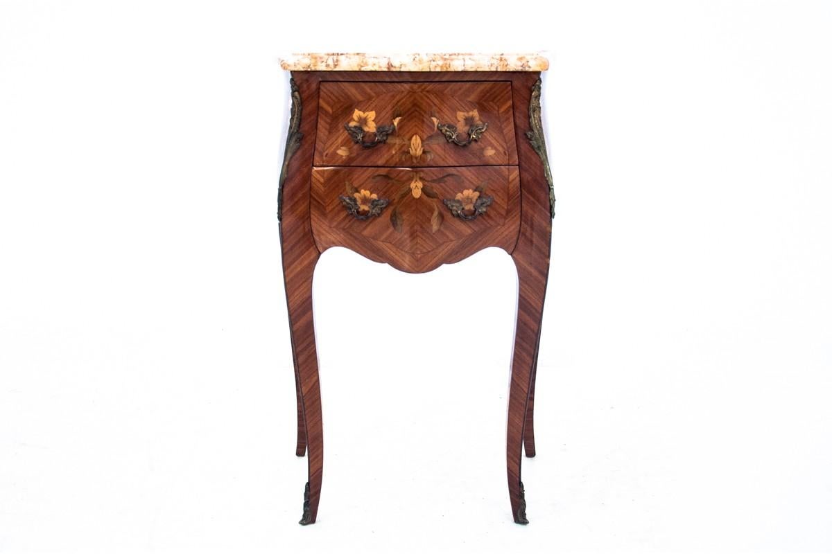 French Louis Philippe Bedside Tables, France, circa 1920