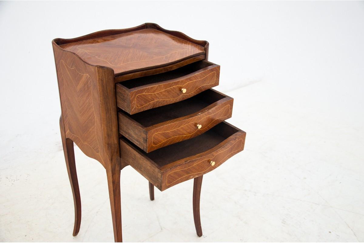 Walnut Louis Philippe Bedside Tables, France, circa 1920