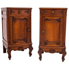 Louis Philippe Bedside Tables, France, circa 1920 Antique Louis Philippe Bedside Tables, France, circa 1920