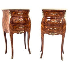 Louis Philippe Bedside Tables, France, circa 1920