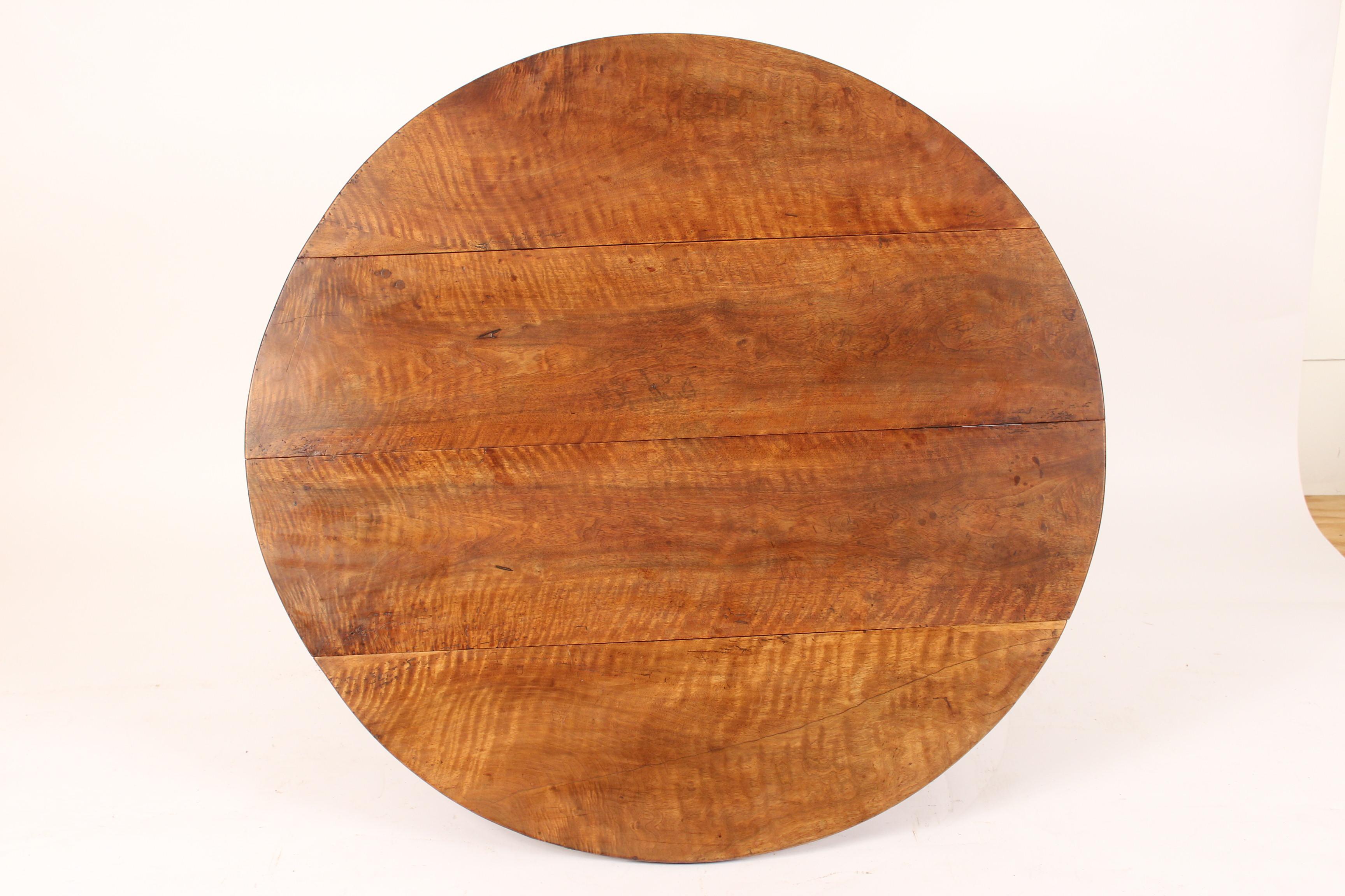 Louis Philippe Birch Drop-Leaf Table 2