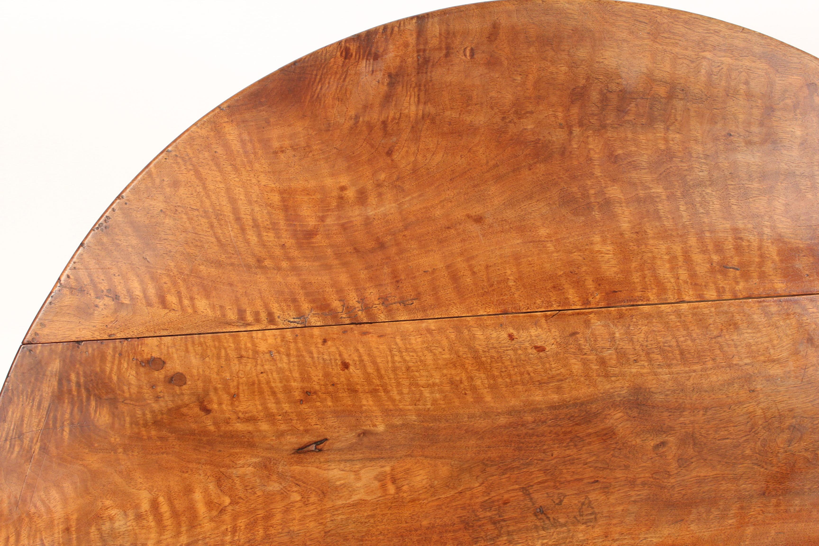 Louis Philippe Birch Drop-Leaf Table 3