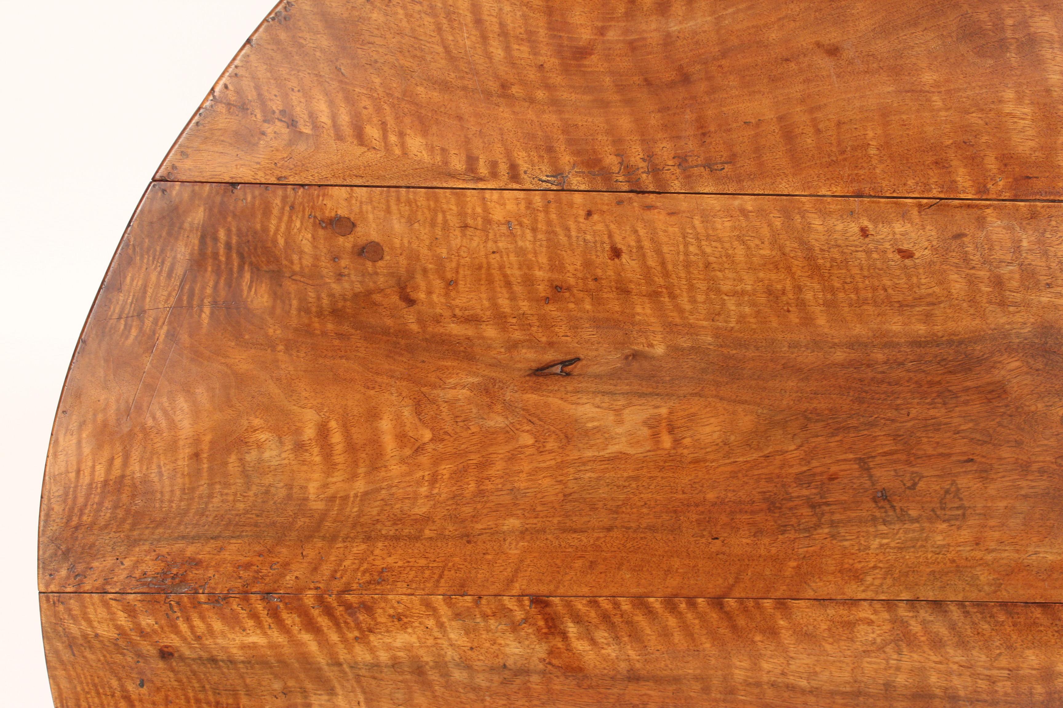 Louis Philippe Birch Drop-Leaf Table 4