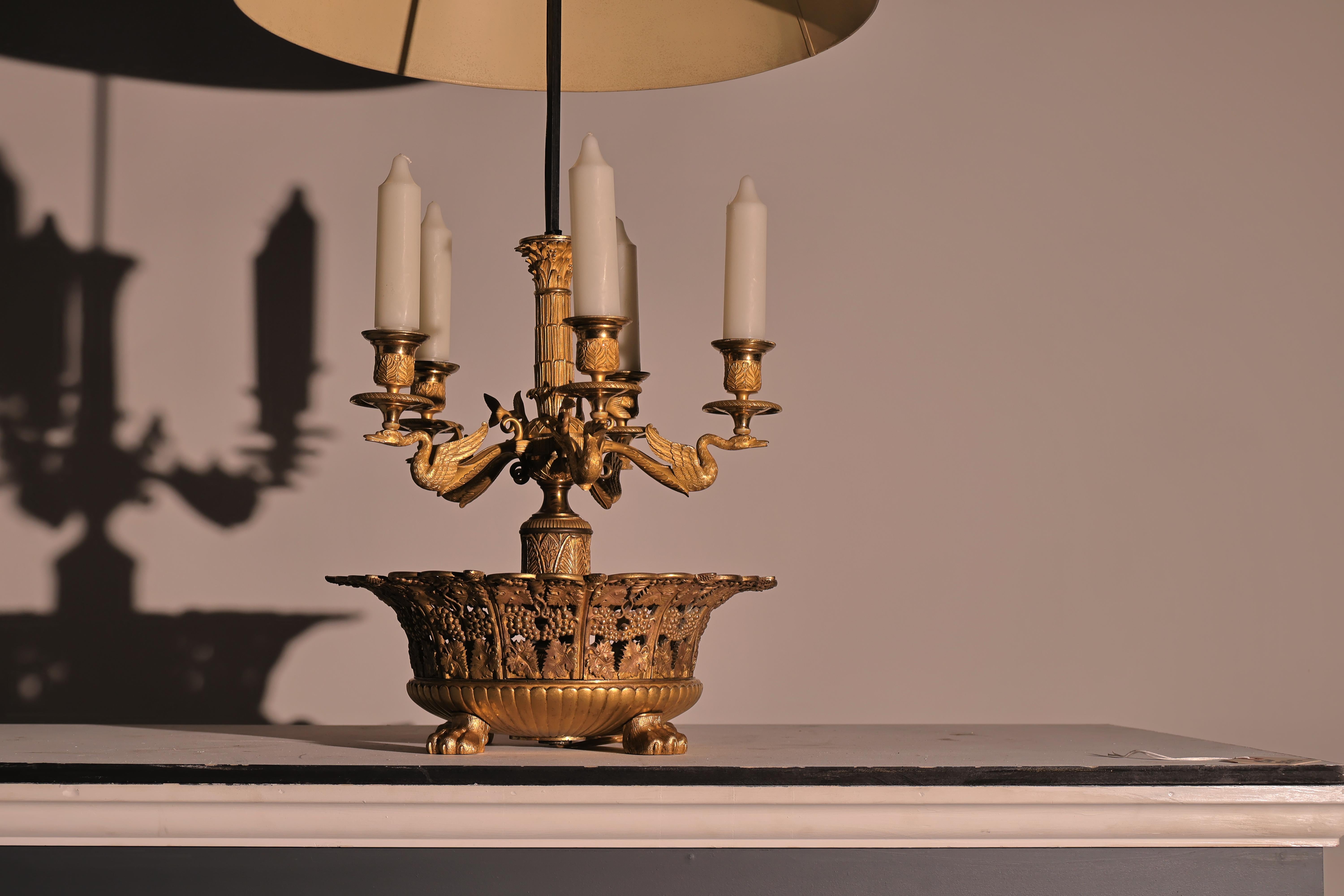 Louis Philippe Bouillotte Lamp Lamp For Sale 5