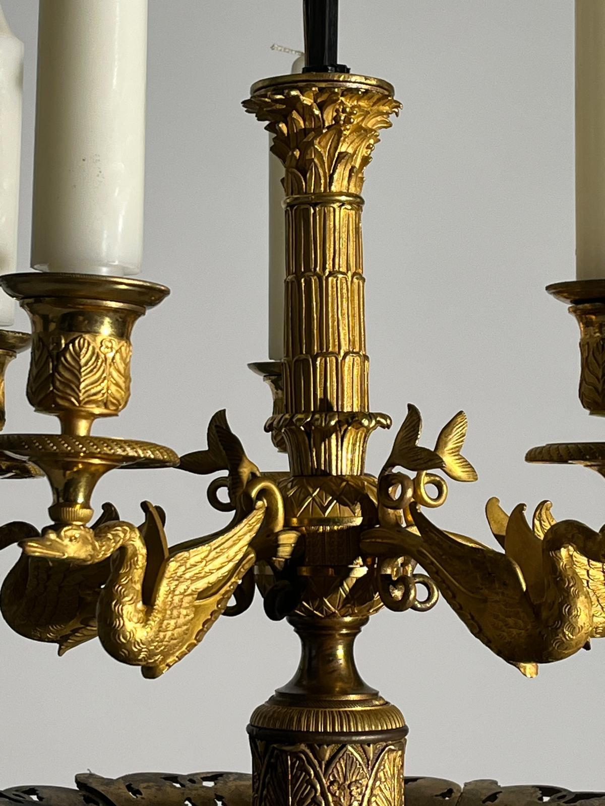 French Louis Philippe Bouillotte Lamp Lamp For Sale