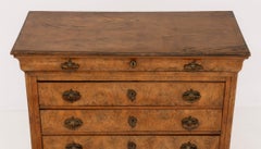 Louis Philippe Burl Walnut Commode, 19th C.