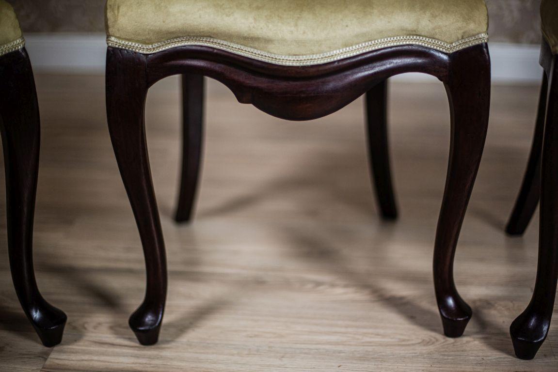 Upholstery Louis Philippe Chairs, circa 1860