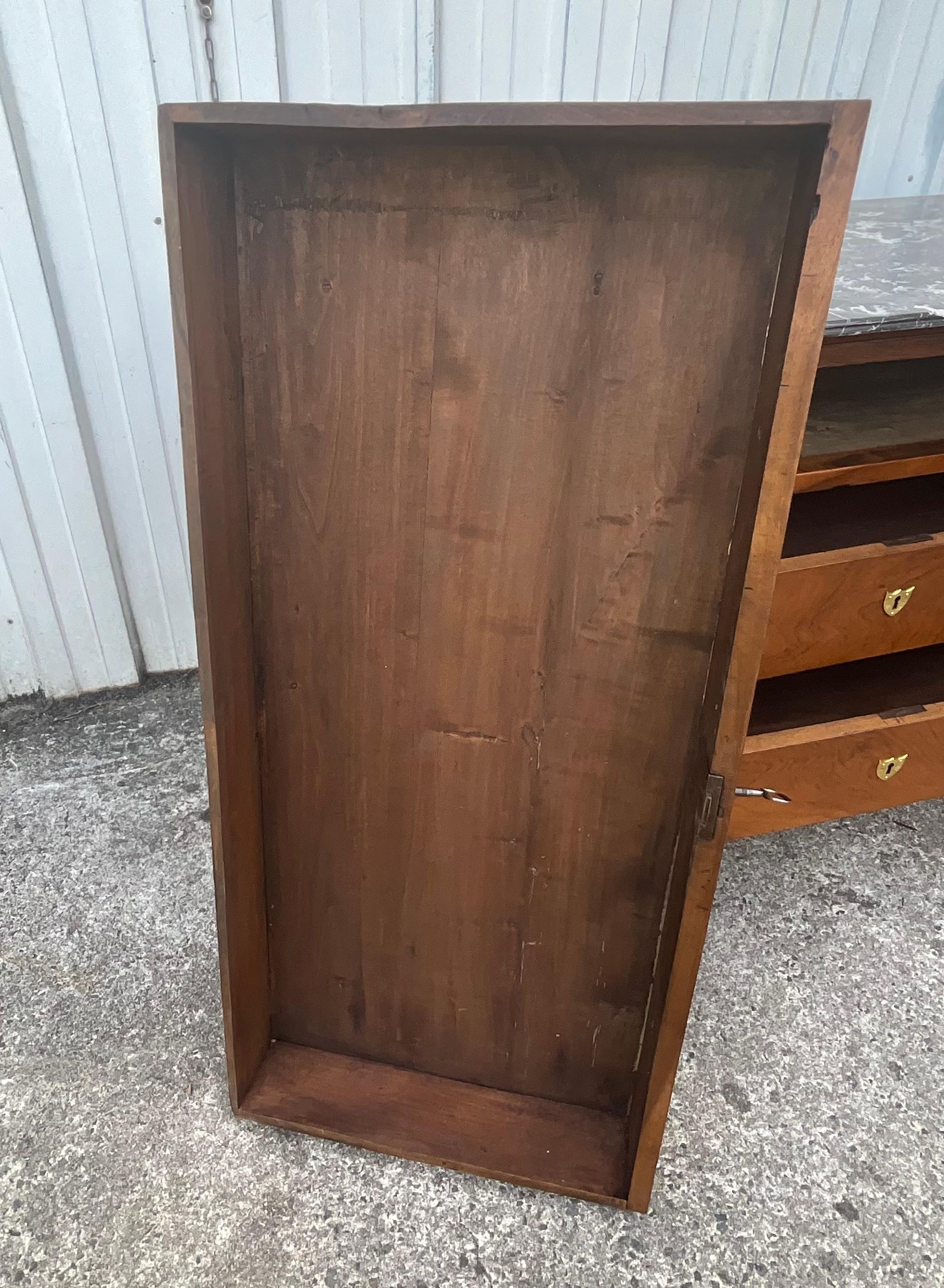 Louis Philippe Chest Of Drawers In Burl Walnut Late 19th 5