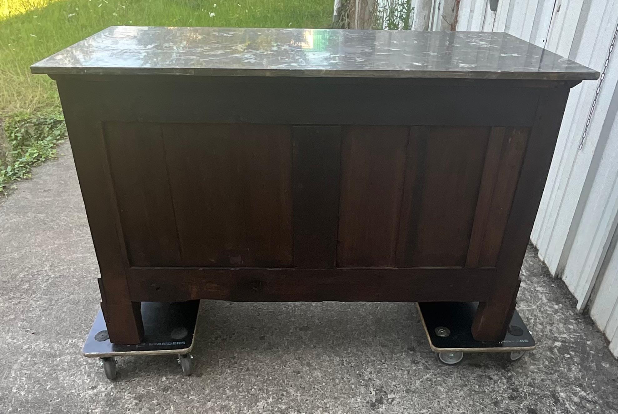 Louis Philippe Chest Of Drawers In Burl Walnut Late 19th 9