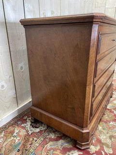 Louis Philippe Chest of Drawers in Restored Walnut, 20th Century