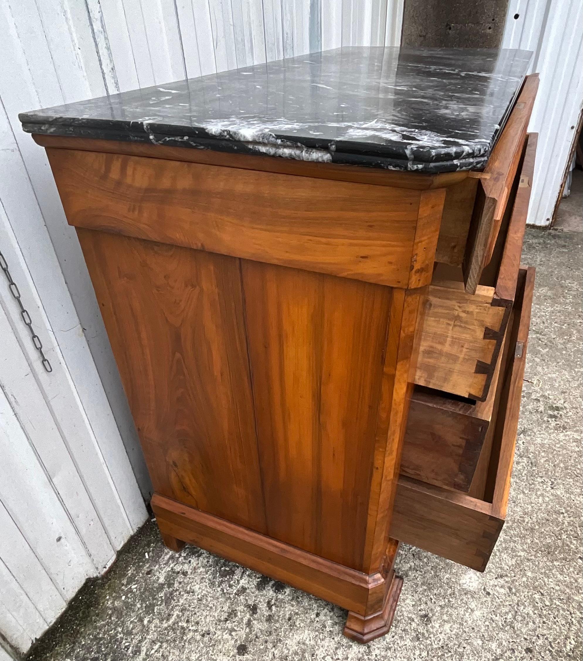 Louis Philippe Chest Of Drawers, Late 19th Century 10