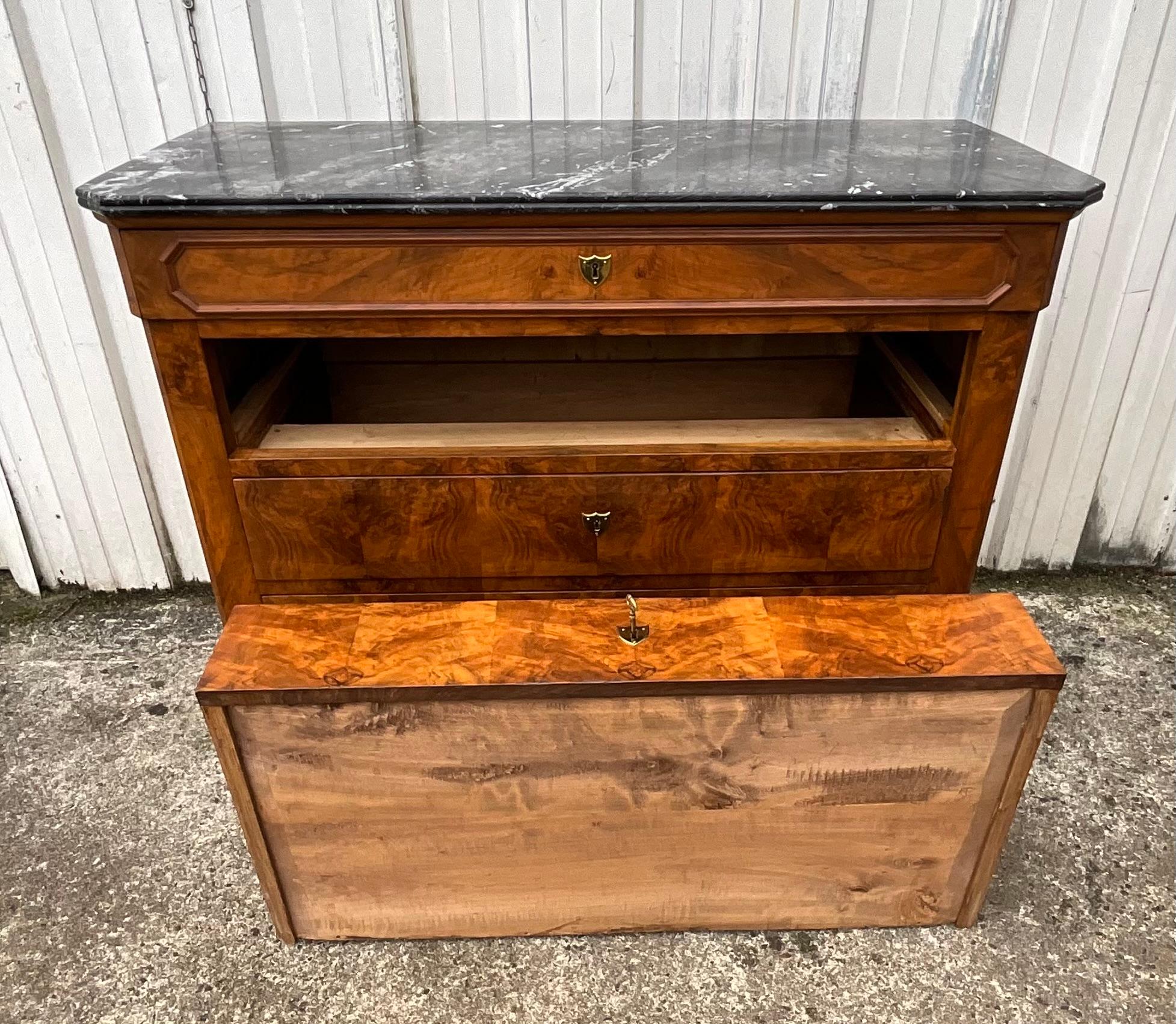 Louis Philippe Chest Of Drawers, Late 19th Century 13